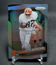Ozzie Newsome Silver Holo 2025 Panini Prizm Football Card #60 Cleveland Browns