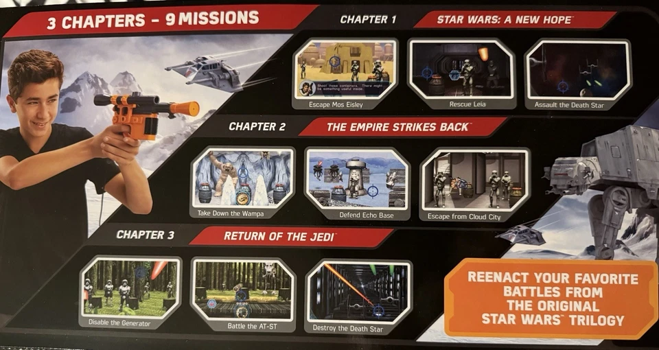 Star Wars Blaster Strike TV Video Game Plug & Play 3 Chapters 9 Missions - Image 3 of 4