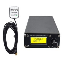 GPSDO 10MHz Signal Source Positioning Square Wave GPS Disciplined Oscillator