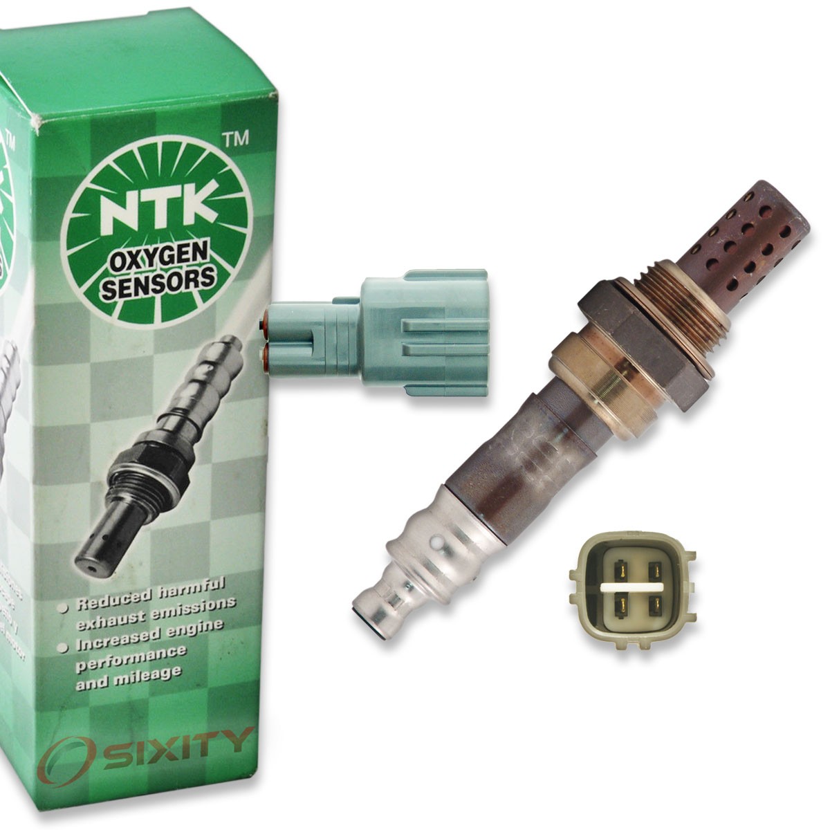 NGK NTK 24651 Oxygen Sensor for SG838 SG837 OS5174 OS1592 OS1591 ES20223 qf