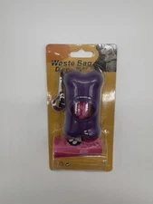 Pet Waste Bag Dispenser with Rolled Bags