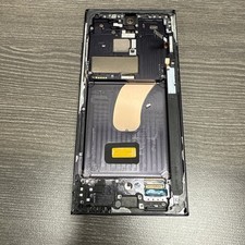 Display LCD Samsung Galaxy S23 Ultra cracked right, half blinking SCREEN ONLY