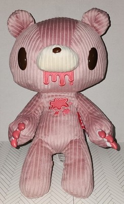 Chax GP Taito Gloomy Bear No. 585 - 16'' PINK Rare Corduroy Big Plush 