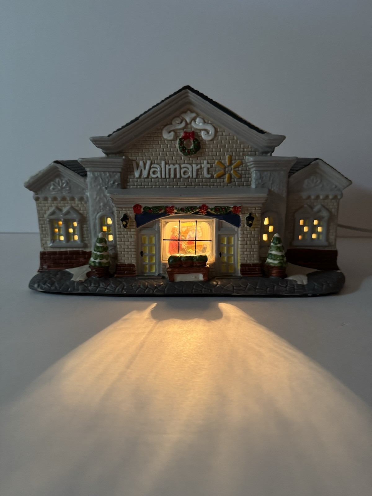 Victorian Christmas Village with Lights Walmart 2017