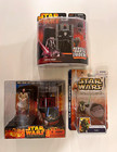 Star Wars Vader Obi-Wan Kenobi Yoda Action Figure Lot Clone Wars Vintage Toys — photo 1