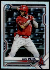 2021 Bowman Draft #BDC-181 Arol Vera Chrome Refractor