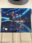 WWE AJ Styles Fanatics Signed Autograph 8x10 Entrance With Arms Out — photo 1