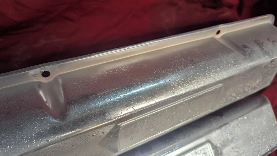 GM 1962-1967 CHEVROLET 327 TURBO-FIRE VALVE COVERS Corvette Camaro Chevelle OEM - Image 4 of 4