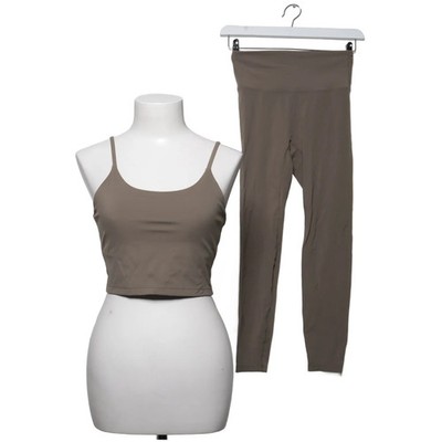 Adanola, Trainingsanzug Set, Größe: M, Elasthan/Polyamid, Beige, Einfarbig #ZfG