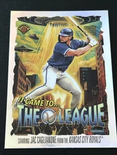 2025 Bowman Chrome #IT-4 It Came To The League Insert Jac Caglianone KC Royals