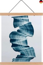 Posterleisten Holz Eiche A3, Magnetisch Posterschiene, Magnetischer Bilder