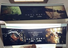 Project Hail Mary IMAX 70MM Film Strip - BOTH VARIANTS - Lot Of 2 - RARE