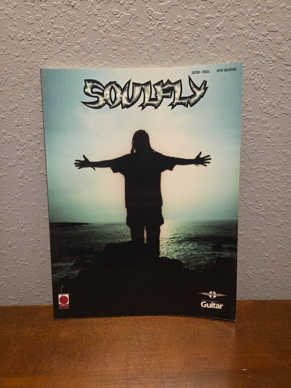 Soulfly Guitar Tablature Songbook - Max Cavalera - Rare Out of Print - NM