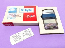 Vintage Scripto Vu-Lighter USS EATON DD 510 N...