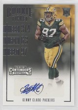 2016 Panini Contenders Rookie Ticket Kenny Clark #167 Auto 09q5