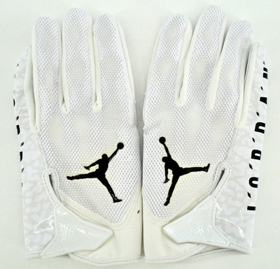 Nike Jordan Vapor Jet 7.0 Football Gloves Men's XL White/Black | eBay