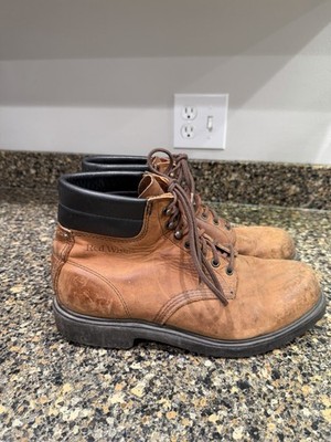 Vintage Red Wing 320 EH Brown Leather Boots sz 10D Regular  display picture 3