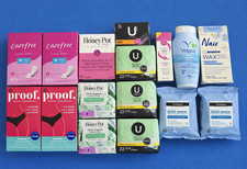 Assorted Women’s Personal Care Mixed Lot Wipes & PROOF, CAREFREE KOTEX FEMININE