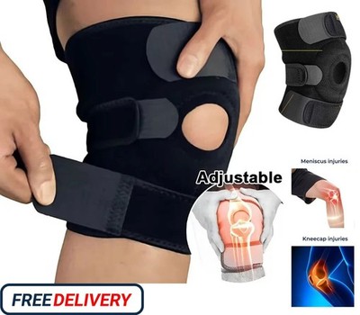 Orthopädische Kniebandage NHS Neopren Patella Kompression verstellbare Hülle