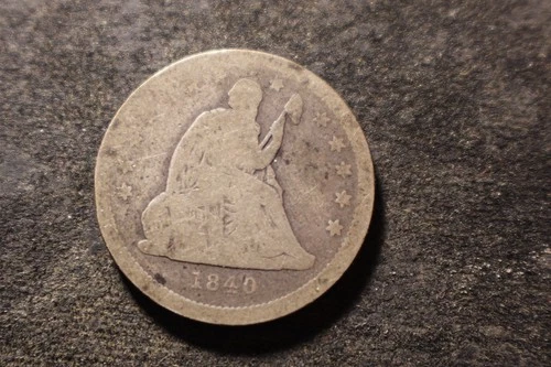 1840 Full Date Seated Liberty Quarter Nice Quality PAX