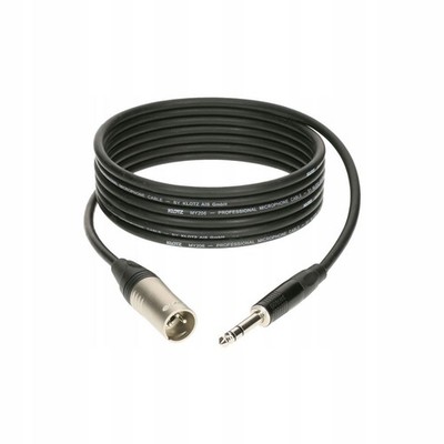 Audio Cable, XLR to Jack, Stereo, New, Professional