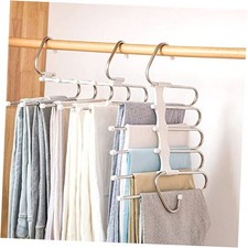 Kalimdor Pants Hangers Space Saving Metal Closet Organizer,Clothes Pants 2 Pack