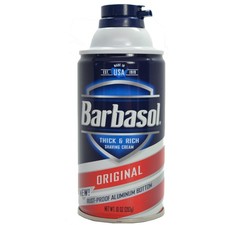 4 Pack Barbasol Thick Rich Shaving Cream Original 10Oz Each