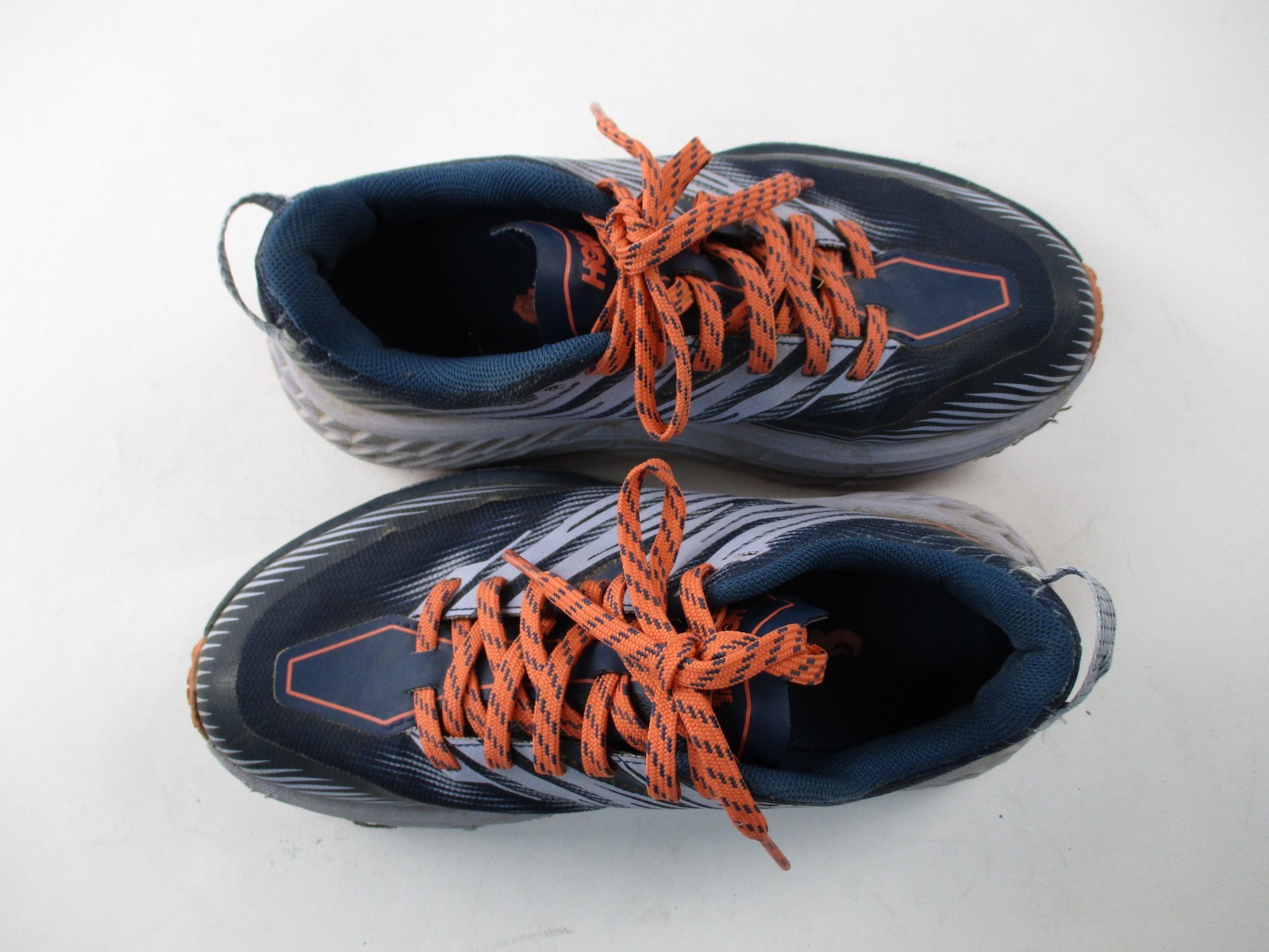 Hoka One One Speedgoat 4 Running Shoes Womens 5.5 D Sneakers Blue Lace Up thumbnail 7