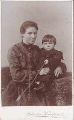 Gebr. Krampen CDV - Mother with Child - Annen