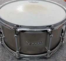 Dunnett 13 Inch Titanium Snare Drum Used Band Practice Only