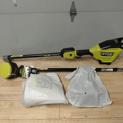 Ryobi 40V HP RY40HPST02 Whisper Series 17" Trimmer. Tool Only.  - Image 1 of 4