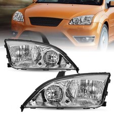 For 2005 2006 2007 Ford Focus Halogen 2pcs Oe Style Headlights Leftright 05-07