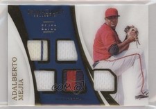 2017 Panini Immaculate Material 21/99 Adalberto Mejia #IM-MJ d4y