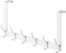 Over The Door Hooks Sturdy Door Hanger Towel Rack Towel Hooks Bathroom 12 Hooks