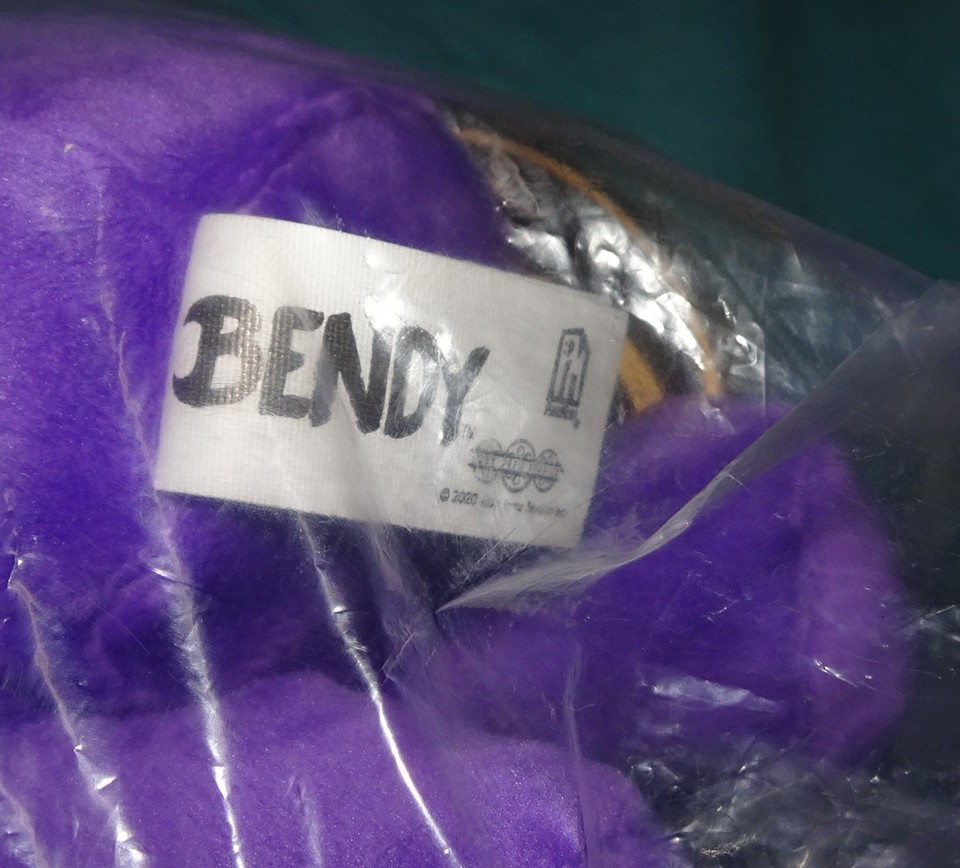 NEW = BENDY AND THE INK MACHINE BLACKLIGHT BENDY PLUSH | eBay