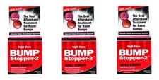 High Time Bump Stopper-2 Double Strength Razor Bump Treatment 0.5oz, Pack of 2