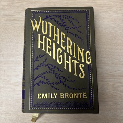 Wuthering Heights by Emily Bronte ~ Leather-Like Hardcover Sprayed Edges