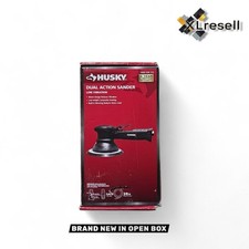 Husky H4870 Pneumatic 6 In. Dual Action Palm Sander  Tool Only 