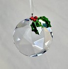 Swarovski Holly & Berries Crystal Window Ornament — photo 1
