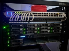 Dell PowerEdge R730XD 12LFF, 8x 3TB, 2 X E5-2650v4,128GB,H730M,2 X 750W, W/RAILS