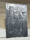 The JOKER BATMAN 1 Oz .999 Silver  Antique Card 233/999