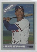 2015 Topps Heritage High Number Chrome Refractor /566 Christian Bethancourt a5h