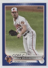 2022 Topps Series 1 Royal Blue Bruce Zimmermann #157 0x5t