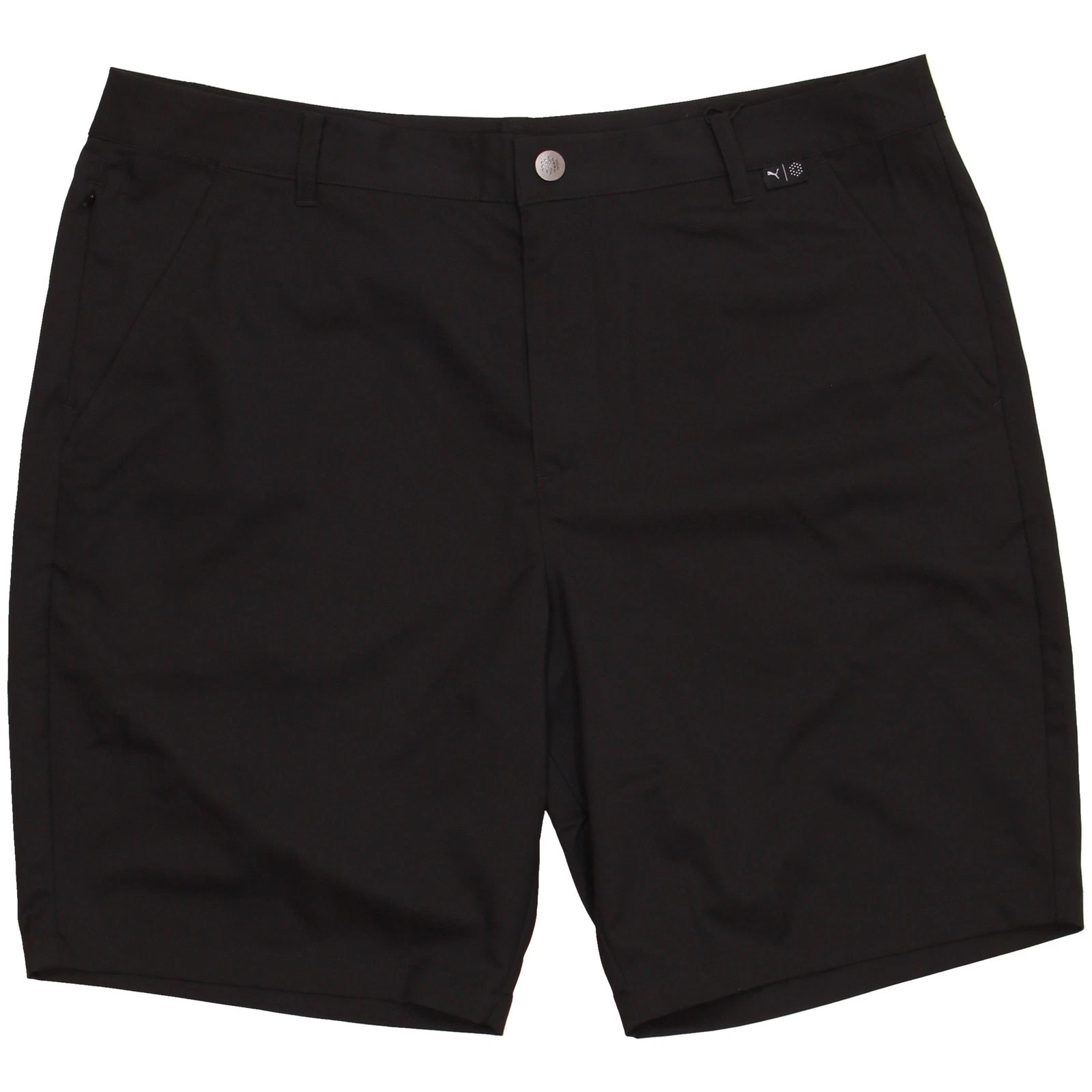PUMA Camino Short - Men's Golf Shorts - Black - 100% Polyester - Athletic