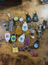 Vintage Keyring  Lot of 17 
