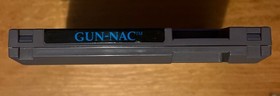 Gun Nac (Nintendo NES, 1991) Authentic Game Cartridge W/ Manual READ!