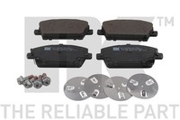 NK Bremsbelagsatz, Scheibenbremse 222638 FüR Honda