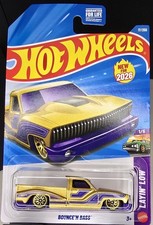 2026 Hot Wheels Bounce'n Bass  Layin' Low Series 1/5 Gold