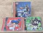 Dreamcast 2k1 sports bundle - NBA 2K1, NFL 2K1, World Series Baseball 2k1