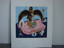 UDERZO SERIGRAPHIE ORIGINALE CLEOPATRE N°095/100